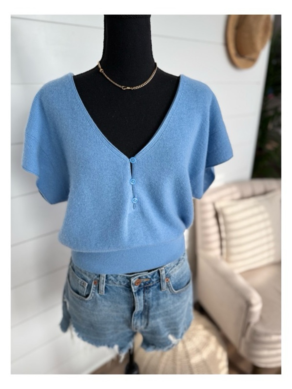 J. Crew cashmere top